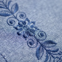 Sada utěrek temně modrá a jeans